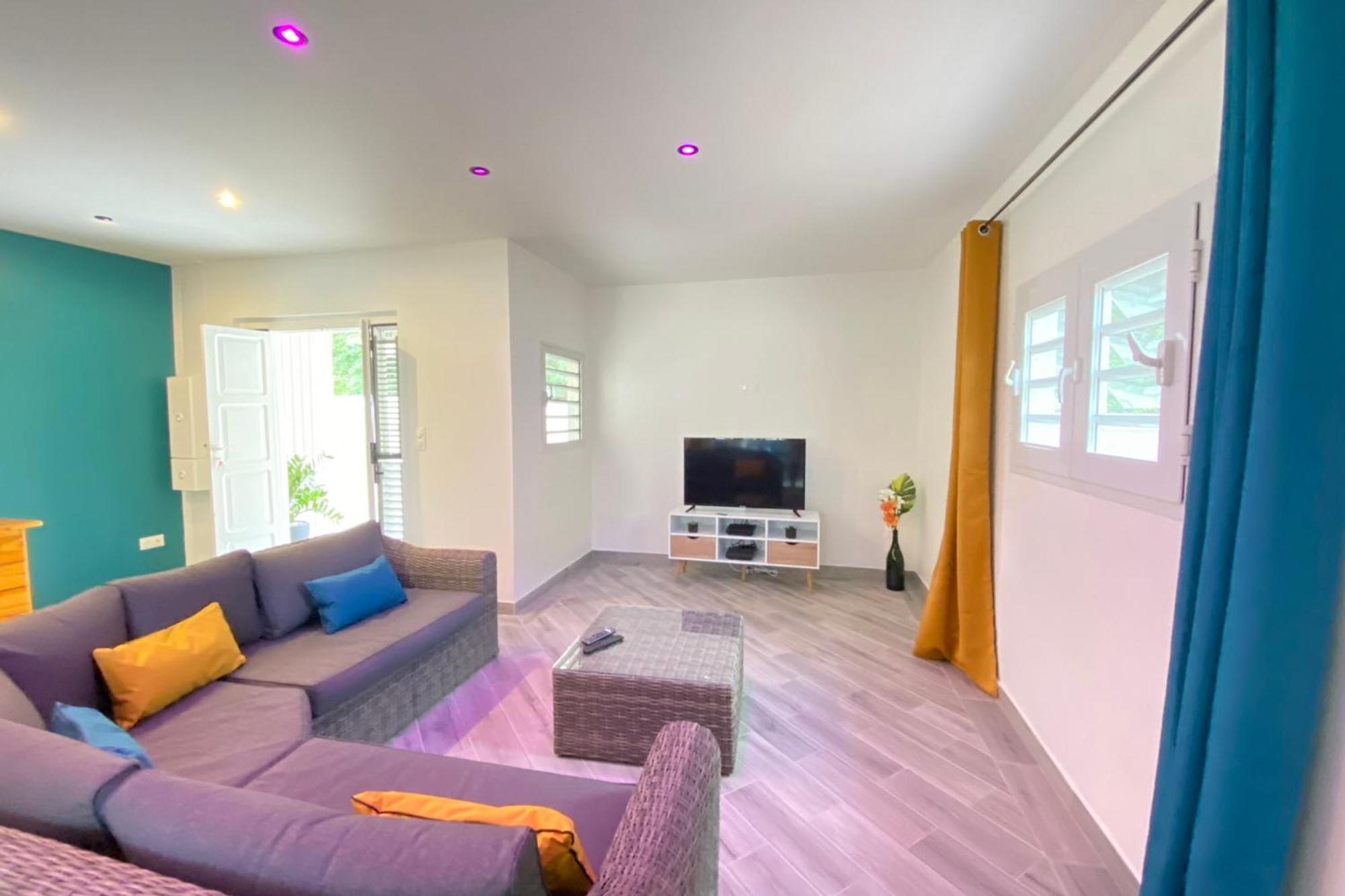 972M Beautiful Air-Conditioned Villa With Garden Le Carbet Exteriör bild