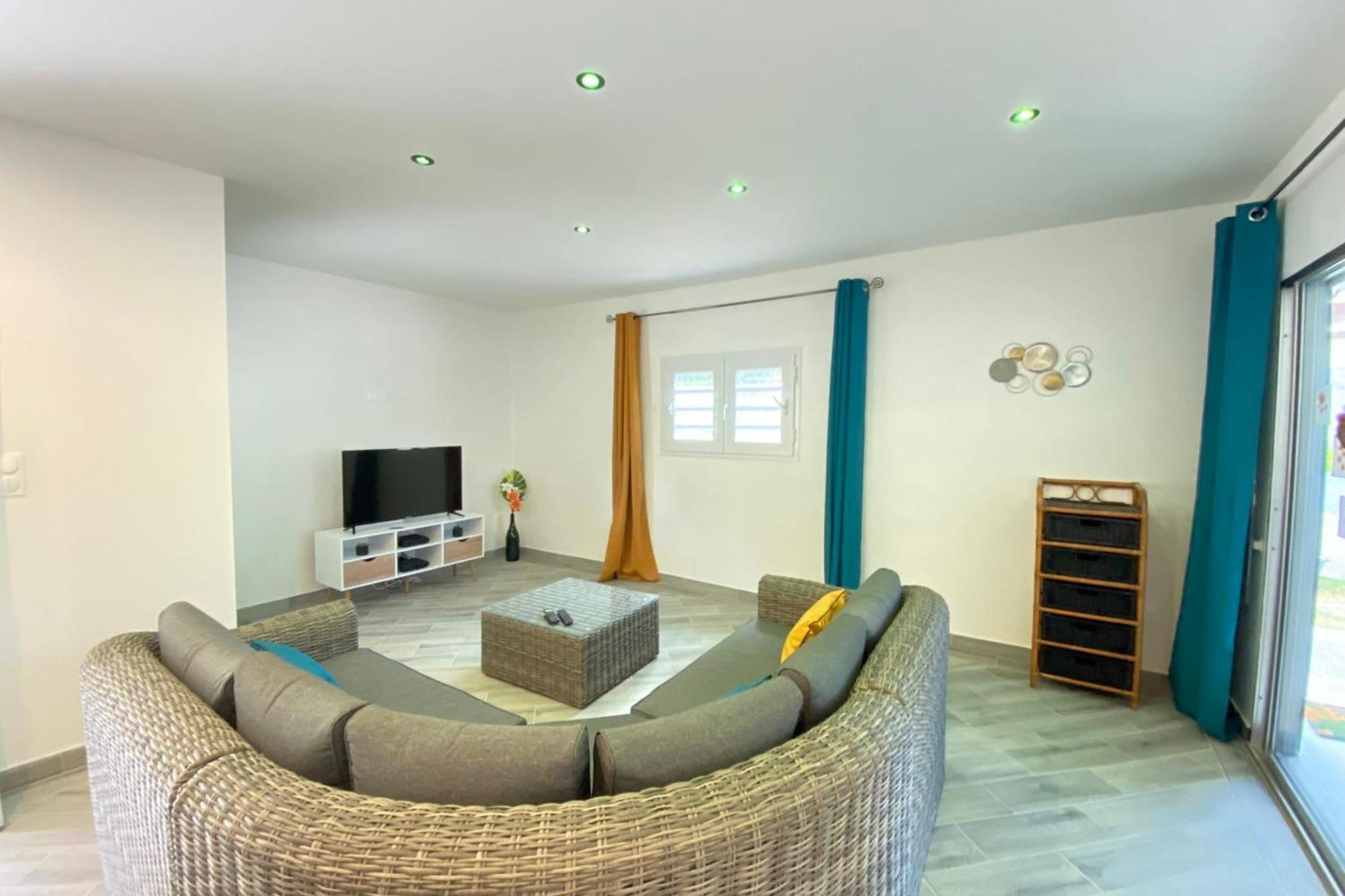 972M Beautiful Air-Conditioned Villa With Garden Le Carbet Exteriör bild